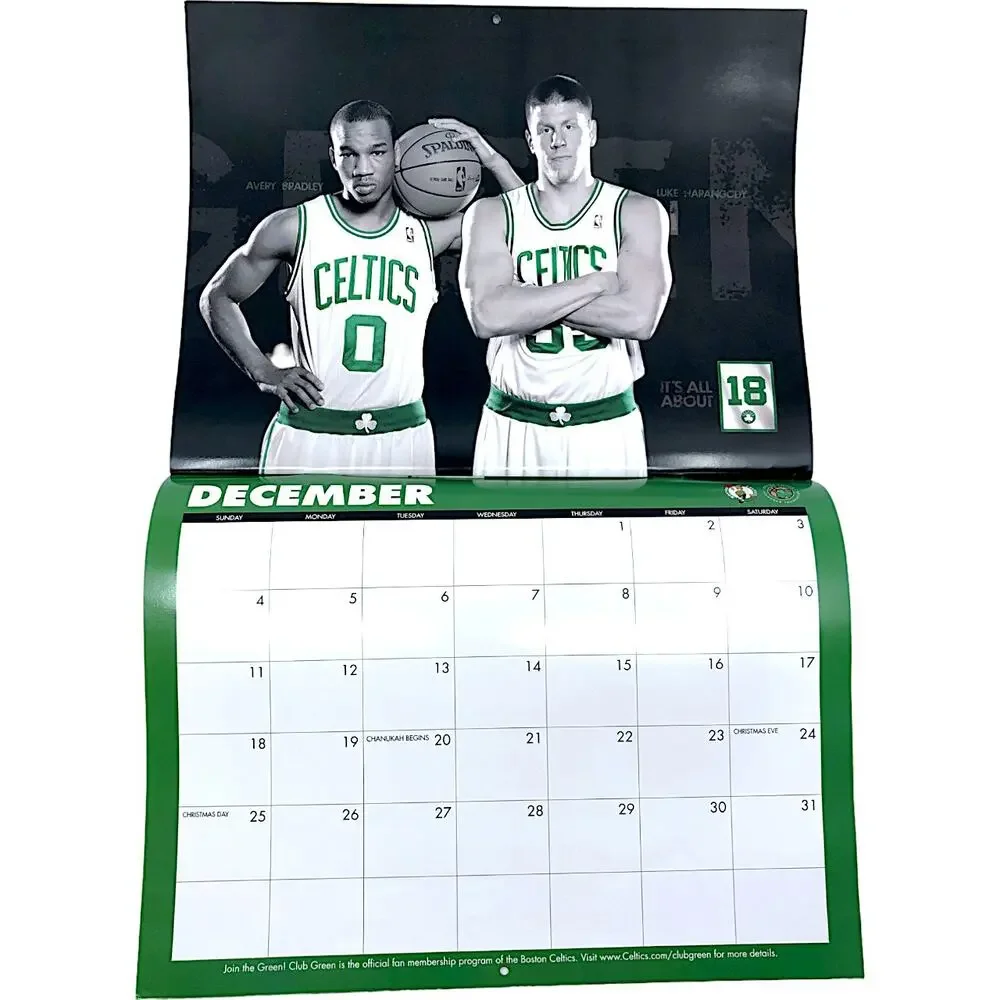 Boston Celtics 2011 Team Calendar *NEW*